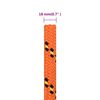 vidaXL Bootsseil Orange 18 mm 50 m Polypropylen