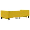 vidaXL Tagesbett Ausziehbar mit Schubladen Gelb 100x200 cm Samt