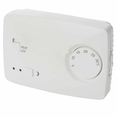 Perel Nicht Programmierbares Thermostat Weiß CTH407
