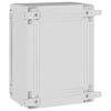 vidaXL Steuerungsschrank Grau 47 x 20 x 60 cm ABS Kunststoff