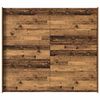 vidaXL Aufbewahrungsbettgestell Altholz 180 x 200 cm Holzwerkstoff
