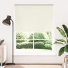 vidaXL Verdunkelungsrollo 144,4 x 230 cm, Stoffbreite 140 cm, Gebrochen Wei&szlig;