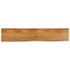 vidaXL Tischplatte mit Baumkante 140x20x2,5 cm Massivholz Mango