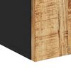 vidaXL Bad-Wandschrank 38x33x48 cm Massivholz Mango