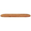 vidaXL Tischplatte 110x40x3,8 cm Oval Massivholz Akazie