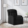 vidaXL Relaxsessel Schwarz Stoff