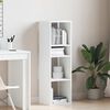 vidaXL B&uuml;cherregal Wei&szlig; 34x31x112 cm Holzwerkstoff