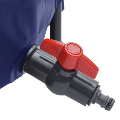 vidaXL Wassertank mit Wasserhahn Faltbar 1250 L PVC