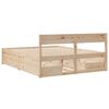 vidaXL Massivholzbett ohne Matratze 140x200 cm Kiefernholz