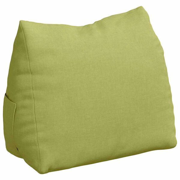 vidaXL R&uuml;ckenkissen Hellgr&uuml;n 45 x 20 x 35 cm Stoff