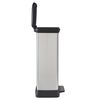 Curver Duo Tretm&uuml;lleimer Deco 23L+23L Silbern