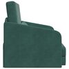 vidaXL Schlafsofa Dunkelgr&uuml;n 65 x 80 x 83 cm Samt