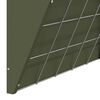 vidaXL H&auml;ngender Heufutterspender Olive Gr&uuml;n 61 x 33 x 66 cm