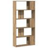 vidaXL B&uuml;cherregal 5 B&ouml;den Artisan-Eiche 80,5x23,5x162,5 Holzwerkstoff