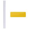 vidaXL Selbstklebende Fensterfolie Mattierte Streifen 60 x 2000 cm PVC