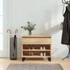 vidaXL Schuhregal Sonoma-Eiche 70x36x60 cm Holzwerkstoff