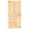 vidaXL T&uuml;r NARVIK 100x210 cm Massivholz Kiefer