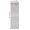 vidaXL Insekten-T&uuml;rvorhang Dunkelgrau 56x185 cm Bambus