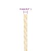 vidaXL Seil 100% Sisal 4 mm 250 m