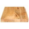 vidaXL Tischplatte mit Baumkante 60x30x2,5 cm Massivholz Mango