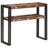 vidaXL Konsolentisch 90x30x75 cm Altholz Massiv
