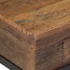 vidaXL TV-Schrank 110x30x46 cm Altholz Massiv