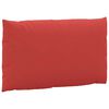vidaXL Palettenkissen 3-tlg. Rot Oxford-Gewebe