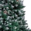 vidaXL Künstlicher Weihnachtsbaum mit 300 LEDs mit Ständer Grün 180 cm