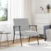 vidaXL Sessel Wolkengrau 59 x 75 x 78 cm Stoff