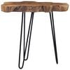 vidaXL Couchtisch (60-70)&times;45 cm Teak