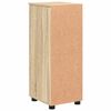 vidaXL Badezimmerschrank mit Schubladen Sonoma-Eiche 30 x 35 x 80 cm