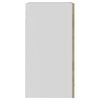vidaXL H&auml;ngeglasschrank Lyon Sonoma-Eiche 40x31x60 cm Holzwerkstoff