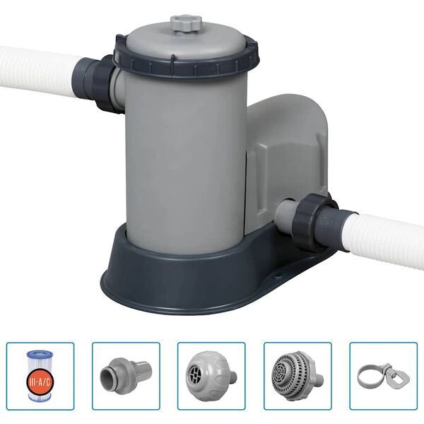 Bestway Power Steel Frame-Pool Rechteckig 19281 L