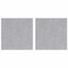 vidaXL Stufenmatten 2 stk. 30 x 30 cm Silber Aluminium Quadratisch