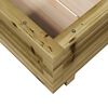 vidaXL Pflanzk&uuml;bel 50x50x26,5 cm Kiefernholz Impr&auml;gniert