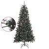 vidaXL K&uuml;nstlicher Weihnachtsbaum mit St&auml;nder Gr&uuml;n 240 cm PVC