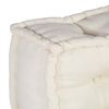 vidaXL Modulares Sofaelement Creme 70x70x54 cm Stoff