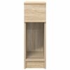vidaXL Nachttisch mit Schublade Sonoma-Eiche 20x36x60 cm
