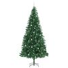 vidaXL Künstlicher Weihnachtsbaum mit 300 LEDs mit Ständer Grün 300 cm