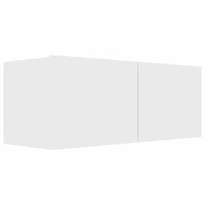 vidaXL TV-Schrank Wei&szlig; 80x30x30 cm Holzwerkstoff