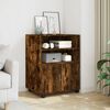 vidaXL Rollschrank R&auml;uchereiche 60x48x81 cm Holzwerkstoff