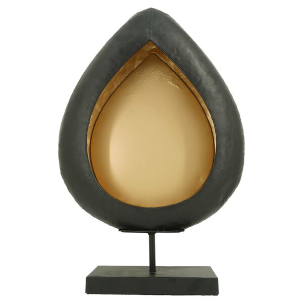 Lesli Living Tropfen-Kerzenhalter-Ei auf St&auml;nder 23x11x41 cm