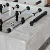 vidaXL Fu&szlig;balltisch 2 pcs Beton Grau 146,5 x 74 x 85 cm Holzwerkstoff