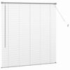 vidaXL Fensterjalousie mit Vorh&auml;ngen Silber Aluminium