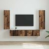 vidaXL TV-Wandschrank 2 pcs Altholz 30 x 31 x 100 cm Holzwerkstoff