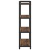 vidaXL B&uuml;cherregal Altholz 80 x 30 x 120 cm Holzwerkstoff