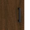vidaXL Highboard Braun Eichen-Optik 34,5x34x180 cm Holzwerkstoff