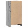 vidaXL LED-Sideboard Grau Sonoma 42,5x34x85 cm Holzwerkstoff