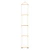 vidaXL Kinder-Strickleiter Massivholz und PE 30x168 cm