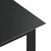 vidaXL 7-tlg. Garten-Essgruppe Aluminium Anthrazit